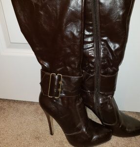 Bakers Brown Leather Boots